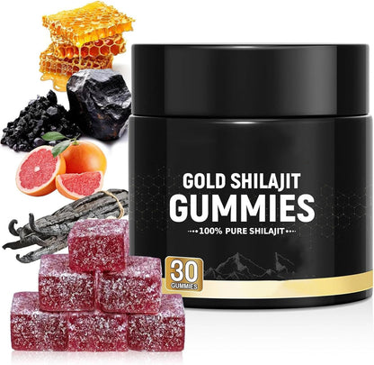 Shilajit Gummies – Energy, Focus & Vitality ⚡